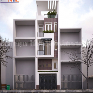 Thiết Kế Nh&agrave; Phố Chị Qu&yacute; - Q. 11