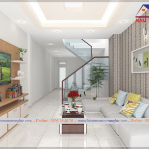 Thiết kế nội thất ph&ograve;ng kh&aacute;ch